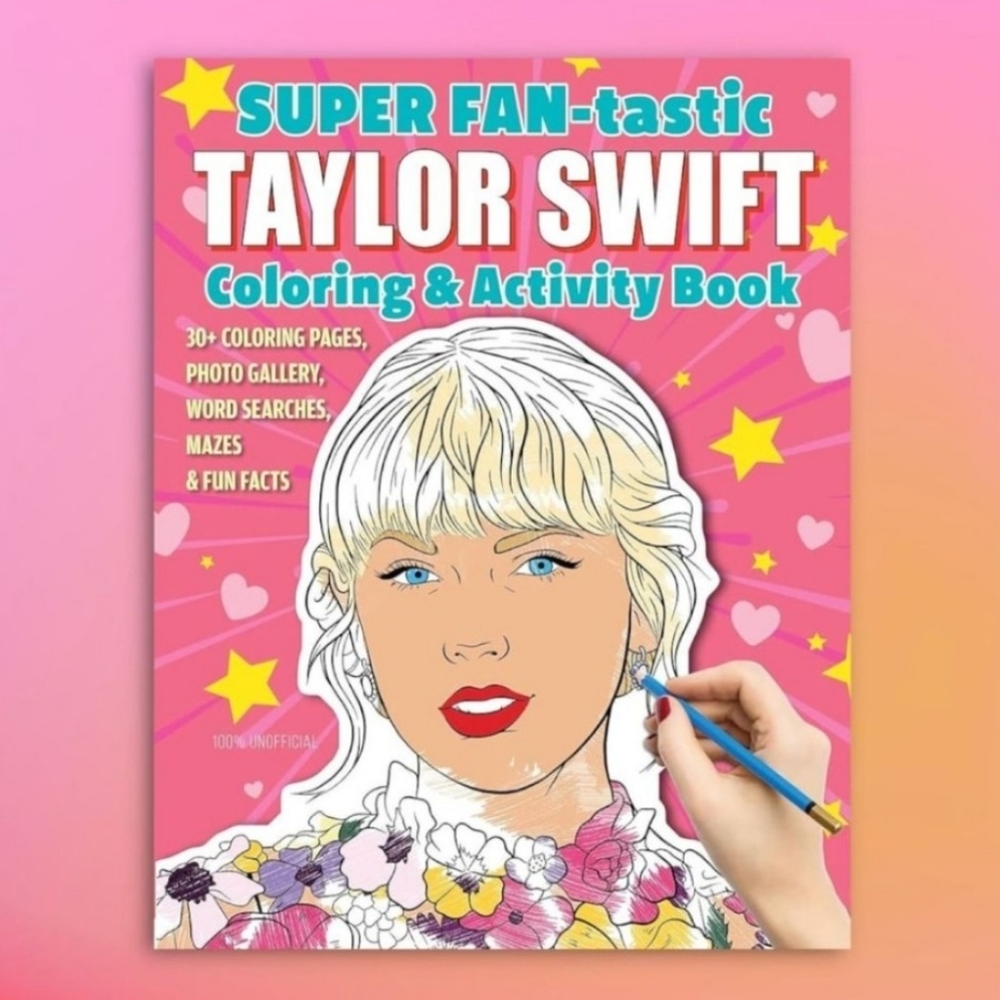 Taylor Swift Activity & coloring book